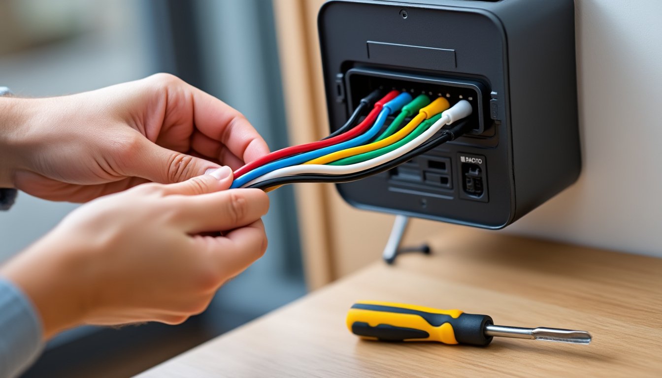 Contrôle d&rsquo;accès : comment repérer et connecter les 6 fils d&rsquo;un système d&rsquo;interphonie ?