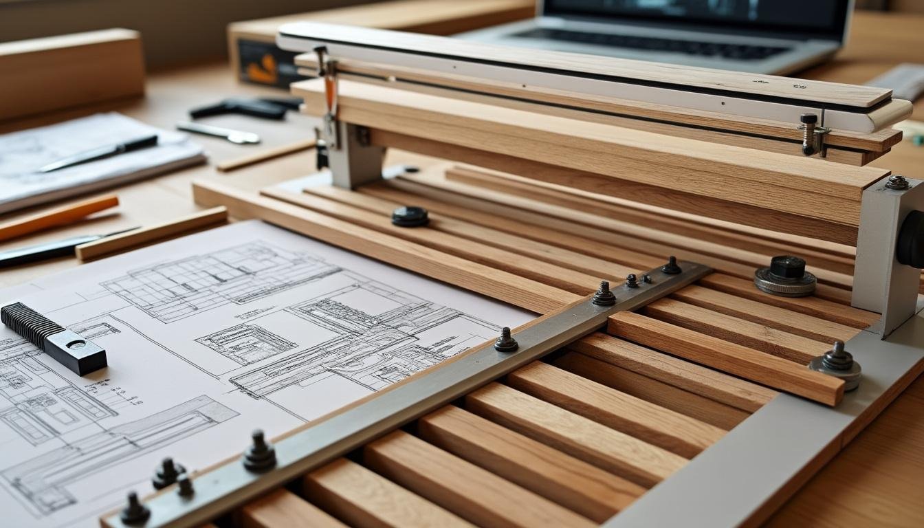Menuiserie technique : comment concevoir un mécanisme fiable pour la gestion de lames orientables ?