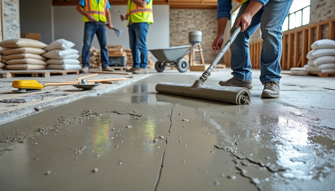Rénovation des sols : comment couler une nouvelle dalle béton durable sur une infrastructure existante ?